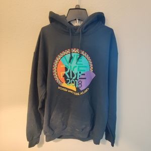 Women's Oversized Blk Pullover Hoodie Medium Women Who Code Atlanta Sweatshirt